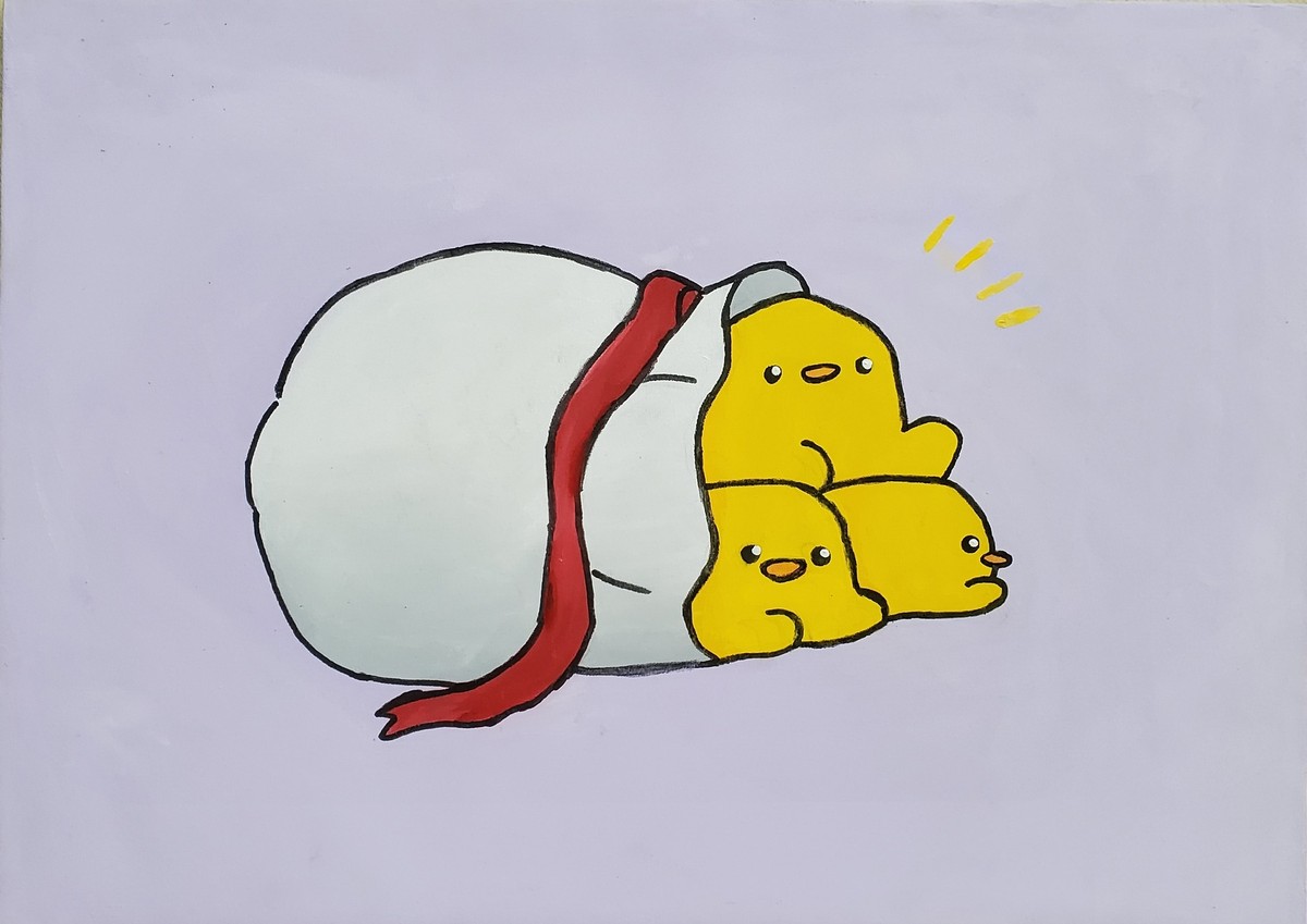 Artwork titled 'Chiks' by maryam