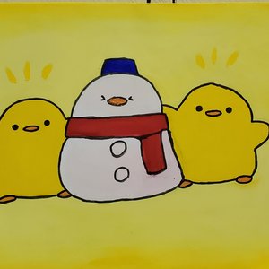 Snowy Chicks